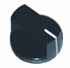 C0338B-GLASS STOP 1/4" W/VINYL BRONZE